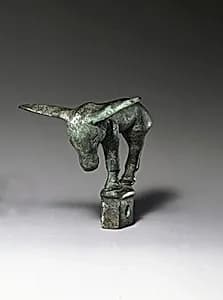 Finial in the Shape of Kulan by Unknown Artist
