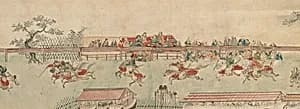 Horse Race at Kamo by Sumiyoshi Hiromori