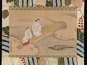 The God Izanagi and Goddess Izanami by Nishikawa Sukenobu