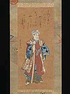 Bandō Mitsugorō II as Shinbei in the Kabuki 
Play "Sukeroku" by Utagawa Toyokuni I