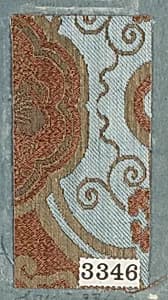 Textile Sample from Sample Book by Unknown Artist