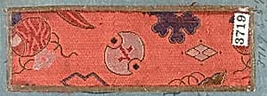 Textile Sample from Sample Book by Unknown Artist