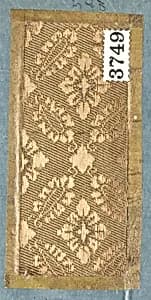 Textile Sample from Sample Book by Unknown Artist