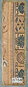 Textile Sample from Sample Book by Unknown Artist