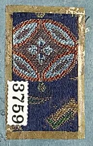 Textile Sample from Sample Book by Unknown Artist