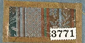 Textile Sample from Sample Book by Unknown Artist