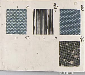 Textile Sample Book by Unknown Artist