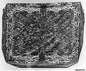 Cushion Cover for Throne by Unknown Artist