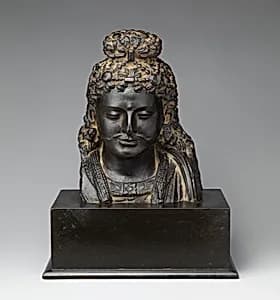 Bust of a Bodhisattva, possibly Maitreya by Unknown Artist