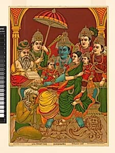 Uttara Rama Charitra, The Assembly of Rama by Unknown Artist