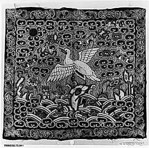 Rank Badge with Wild Goose by Unknown Artist
