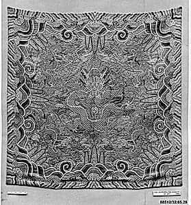Furniture Cover for Throne by Unknown Artist