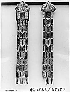 Temple Hanging (?) one of a pair by Unknown Artist