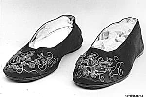 Woman's Wedding Shoe by Unknown Artist