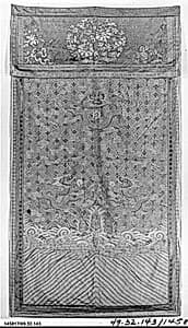 Back of Court Robe by Unknown Artist