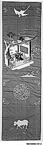 One of a Set of Twelve Chair Strips by Unknown Artist