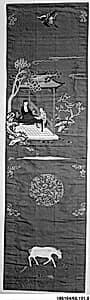 One of a Set of Twelve Chair Strips by Unknown Artist