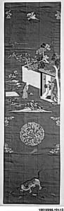 One of a Set of Twelve Chair Strips by Unknown Artist