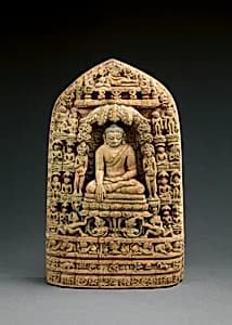 Eight Great Events Stele by Unknown Artist