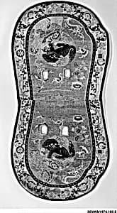 Saddle Rug with Lion Roundels by Unknown Artist