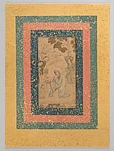 The Virgin and Child Attended by Angels by Manohar