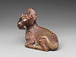 Paperweight in the shape of a Qilin by Unknown Artist