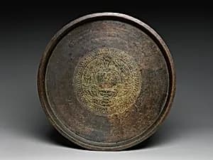 Offering tray (talam) by Unknown Artist