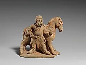 Horse and Groom by Unknown Artist