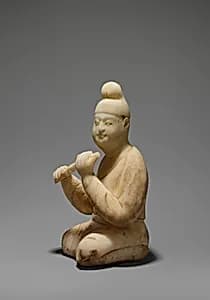 Seated Musician by Unknown Artist