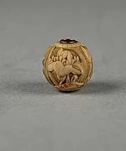 Carved Bead by Unknown Artist