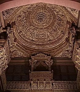 Ten Elements for East Window of an Architectural Ensemble from a Jain Meeting Hall