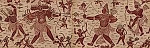 The Combat of Rama and Ravana by Unknown Artist