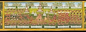 Royal processions, ceremonies and entertainments by Court of King Mindon or Thibaw, or associated workshops