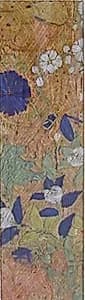 Pieces from a Kosode with Plum Blossoms and Other Flowers by Unknown Artist