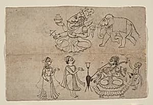 Portrait of Manya Sahib Man Rup Sagarji by Manak