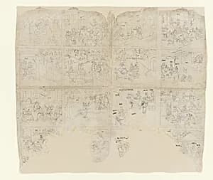 Scenes from the Bhagavata Purana by Unknown Artist