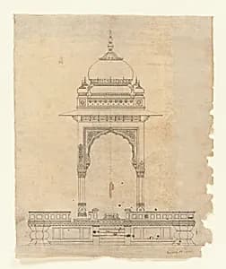 Domed Pavilion by Unknown Artist