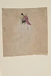 Portrait of a Sikh Noble by Unknown Artist