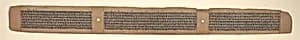 Folio from a Buddhist Manuscript of Pancavimsatisahasrika Prajnaparamita by Unknown Artist