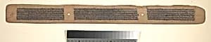 Folio from a Buddhist Manuscript of Pancavimsatisahasrika Prajnaparamita by Unknown Artist