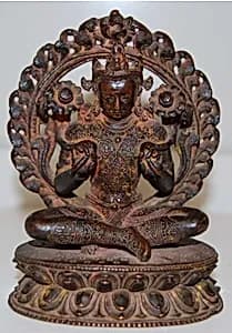 Surya, the Hindu Solar Deity by Unknown Artist