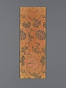 Sutra Cover with Various Flowers and Leaves with Scrolling Stems by Unknown Artist