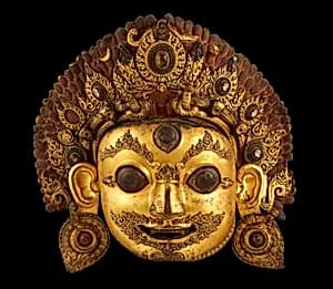 Head of Bhairava by Unknown Artist