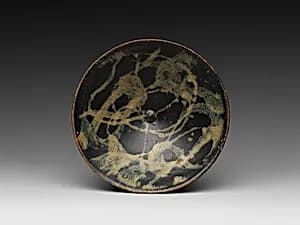 Tea Bowl with Splashed Decoration by Unknown Artist