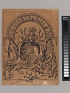 Sri Sri Durga by Unknown Artist