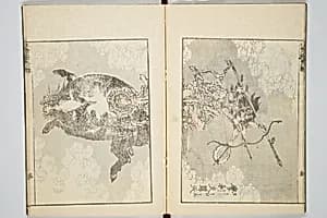 Transmitting the Spirit, Revealing the Form of Things, Volume 6 of Hokusai Sketchbooks (Denshin kaishu: Hokusai manga, gohen) by Katsushika Hokusai