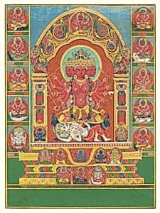 Goddess Tripurasundari by Unknown Artist