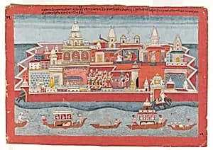 Folio from a Bhagavata Purana series by Unknown Artist
