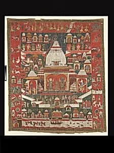 Worship of Lord Jagannatha in His Temple at Puri by Unknown Artist