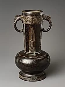 Vase with elephant-headed handles by Unknown Artist
